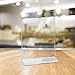 Marketing Holders 8 Pack Sign Holder 5x7 Inch Double Sided Top Load Clear Acrylic Counter Menu Price List or Notice Vertical Portrait Table Tent Display for Office or Retail Shops