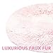 Friends Forever Luxury Calming Bed for Dogs, Blush Pink Small Dog Beds for Pet Comfy, 23 X 23 Inchthumb 3