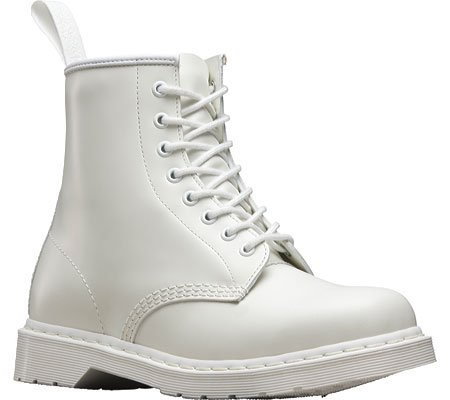 Dr. Martens Women's Originals 1460 8-Eye Smooth Casual Boot White 4 M UK