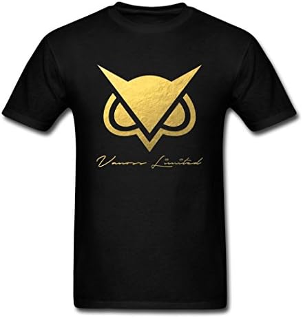 Vanoss Limited Logo YEGOU Funny Black Male T-Shirts XX-Large
