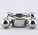 One Pair Heavy Clip on Non-Pierce No Pierce Fake Nipplering Shields with Screw Adjustable Circle