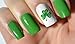 St. Patricks Day Luck of The Irish Assortment Water Slide Nail Art Decals - Salon Quality 5.5