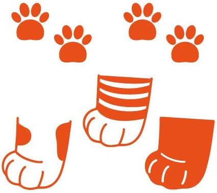 Amazon Co Jp ウォールステッカー 黒猫の足跡 ネコ ねこ 黒猫 動物 ペット シール Ver18 Diy 工具 ガーデン