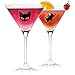 Lulu & You Halloween Party Wine Glass Markers - Fun Decoration Props - Wine Charms Alternative