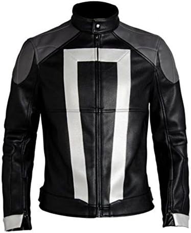 Ghost Rider Leather Jacket Agents Of Shield Season 4 Robbie Reyes Biker Jacket By Gemini Seller