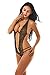 Womens Halter One Piece Teddy Lingerie