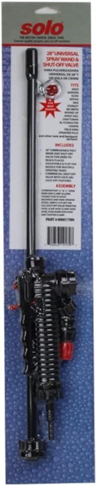 Solo 4900170N 28-Inch Universal Sprayer Wand And Shut-off Valve : Lawn And Garden Sprayer Nozzles : Garden & Outdoor
