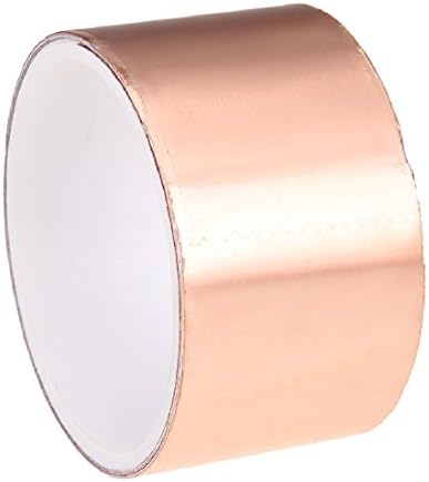 Electronics Conductive Adhesive 5Cm*3M Copper Foil Tape Roll Emi Shielding For Guitar Professional