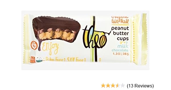 Amazon Com Theo Organic Milk Chocolate Peanut Butter Cups 2