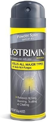 Lotrimin AF Antifungal Powder Spray for Jock Itch-4.6 oz. (2 Pack)
