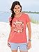 Kerusso Women's Grace Missy Tee - Coral -XL