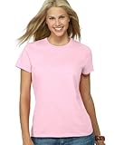 HN LAD 4.8OZ RELAX FIT CTN TEE (PALE PINK) (M)