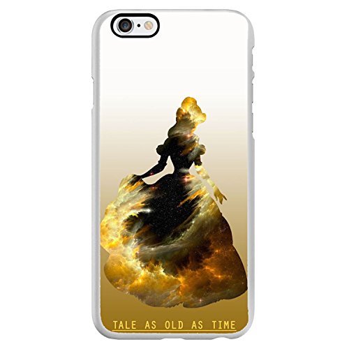 Princess Belle Disney Tale as Old as Time for Iphone and Samsung Galaxy Case (iPhone 6 white )
