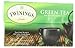 Twinings Pure Green Tea Individually Wrapped Bags, 20 Count (Pack of 6), Smooth Flavour, Enticing Aroma, Caffeinated, Enjoy Hot or Iced, 120 Teabags