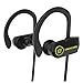 Bluetooth Headphones, FIRACORE Sports Wireless Headphones Bluetooth Earphones IPX7 Waterproof Earbuds with Mic, HD Stereo, Heavy Bass, Noise Cancelling Headsets for Running Workout Gym (Green)