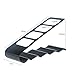 Stock Show 1Pcs Space Saving Metal TV Remote Control Storage Organizer/Caddy/Rack/Organizer,Black