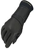 Heritage Pro 8.0 Bull Riding Glove (Black), Left Hand, Size 7