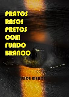Livro PRATOS RASOS PRETOS COM FUNDO BRANCO