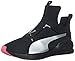 PUMA Women's Fierce Core Sneaker, Black-Paradise Pink, 8 M US