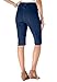 Women's Plus Size Stretch Denim Bermuda Shorts