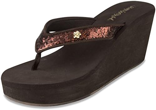 Jams World Women's Islander Wedge Flip Flop