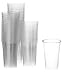 Settings [80 Count - 9 Oz Cups] Large 9 Oz Clear Disposable Plastic Drinking Cups Great For Juice, Water, Soda, Beer, Use At Party, Home, Office, Picnic, BBQ, Or Event, 1 Pack