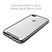 iPhone 7 Plus Case, CaseCrown Clarity Metallic PC & TPU Case (Space Gray) - Scratch Resistant