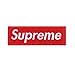 3 Pack Supreme Patches Sew on or Iron on Multi Size Patch Embroidered DIY Applique Badge Decorative (Red)