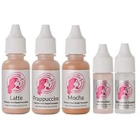 Tickled Pink Airbrush Aloe Foundation Medium Sample Pack