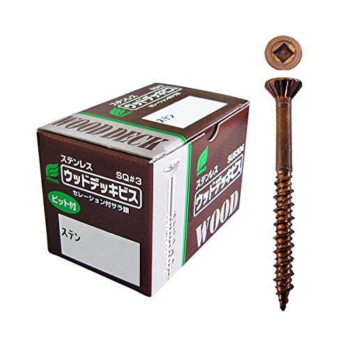 ウイング ステンレス製ウッドデッキビス 大箱入 65mm 1000本価格 取寄品 9813 B01h524m3q 12 068円