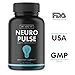 Neuro Pulse Extra Strength Supplement, Brain Function Support for Memory, Focus & Clarity - Mental Performance Nootropic - Brain Booster with DMAE, Huperzine A, Vitamins, Minerals, 60 caps