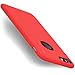 TORRAS [Love Series iPhone 7 Case/iPhone 8 Case, Liquid Silicone Gel Rubber Shockproof Case with Soft Microfiber Cloth Lining Cushion Compatible with iPhone 7 / iPhone 8, Red