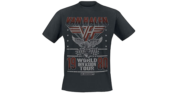Van Halen World Invasion Tour 1980 T 