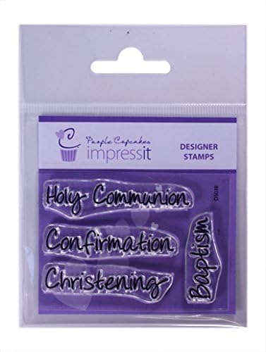impressit stamp cake decorating - Holy Communion, Confirmation, Christening, Baptism Designer Stamp.