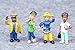 Astra Gourmet Fireman Sam Figures Toys - 12 Pcs Set Cartoon Doll Toys Cake Toppers for Kids - Fireman Party Supplies Figurines