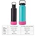 bottlebottle Protective Silicone Sleeve Fit 12-64oz for Hydro Sports,Simple Modern,Takeya,MIRA, Iron Flask and other Brand Water Bottle, BPA Free Anti-Slip Bottom Sleeve Cover