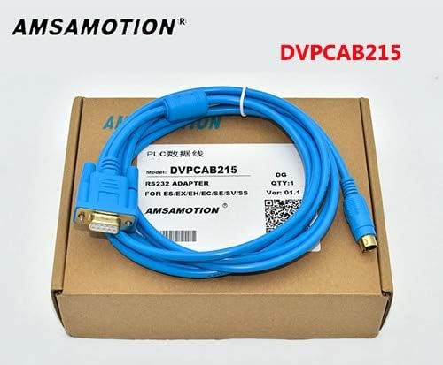 | Wires & Cables | Suitable Delta PLC Programming Cable DVP Download Cable Serial RS232 Interface DVPCAB215 PC|DVP | by HUDITOOLS | 1 PCs
