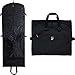 SAY HO UM Trifold 66 Inch Women Travel Garment Bag With 7 pockets | Extra Long Wedding Dress, Formal, Evening, Ball Gown | Hanging, Breathable, Foldable | Full Length Traveling Clothes Carry On