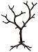 Solid Metal Jewelry Tree Display Stand / Decor Piece - Rustic Copper Finish