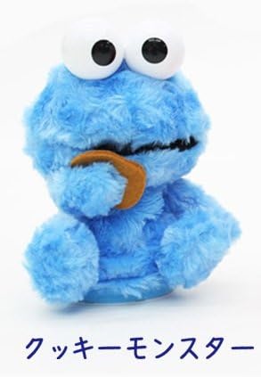Talking stuffed talking Cookie Monster to imitate (japan import)