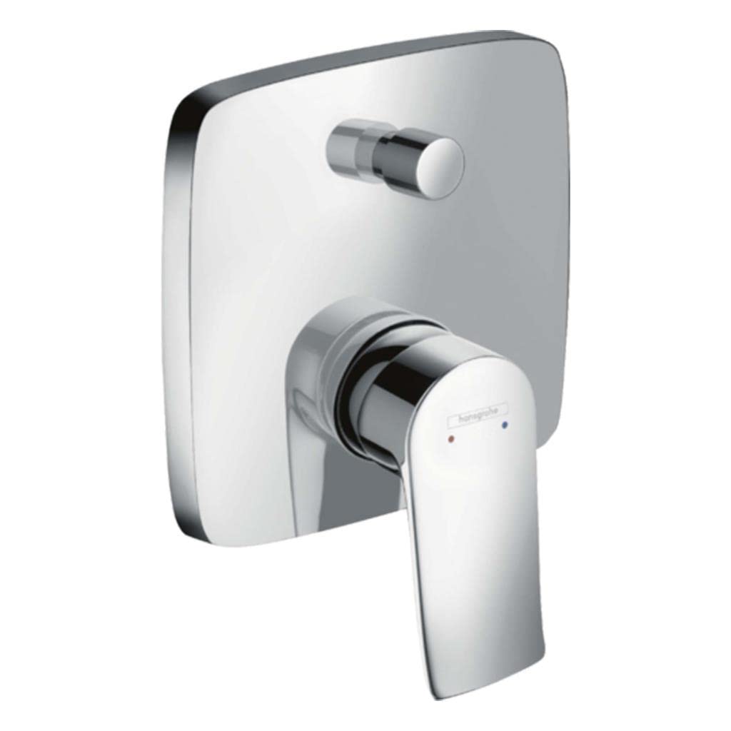 hansgrohe Metris bath and shower mixer for 2 outlets, chrome 31454000