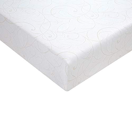 PrimaSleep 9 Inch MultiLayered Memory Foam, Twin Mattress, White