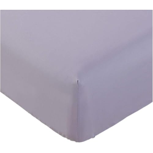 Mellanni Fitted Sheet Cal-King Lavender - Brushed Microfiber 1800 Bedding - Wrinkle, Fade, Stain Resistant - Deep Pocket - 1 Single Fitted Sheet Only (Cal King, Lavender)