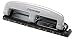 PaperPro inPRESS 12 Reduced Effort Three-Hole Punch, Silver/Black (2101)