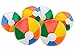 Pool Party Favors/Supplies for 12 - 12 Multi-Colored Inflatable Beach Balls (10 inches tall), 12 Neon Toy Sunglasses, and Outdoor Party Game Ideas, Total 25 pieces