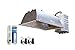 Grow Co. 315W Ceramic Metal Halide CMH System w/ Philips 3100K Full Spectrum Bulb 120V US Standard Power Cord