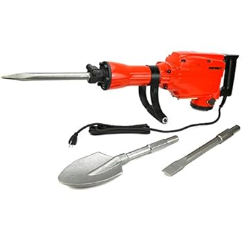 concrete electric demolition hammer jack xtremepowerus shovel breaker duty heavy