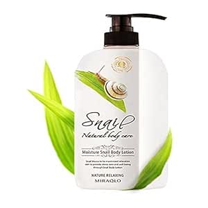 snail mucin body lotion
