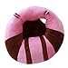 HS Infant Support Seat Baby Safe Sitting Chair Nursery Pillow Protectors for 3-16 Months (Pink Brown)