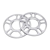 StanceMagic 5mm Hubcentric Wheel Spacers (5x112, 66.6mm Bore, No Lip) Compatible with Newer Audi A4 S4 A5 S5 A6 S6 A7 S7 A8 Quattro B8 and Most Mercedes Benz Vehicles - 66.56mm V2 2pcs